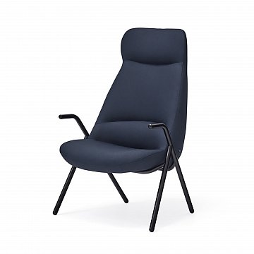 Кресло Dins Tall, темно синий