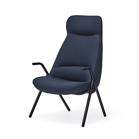 Кресло Dins Tall, темно синий